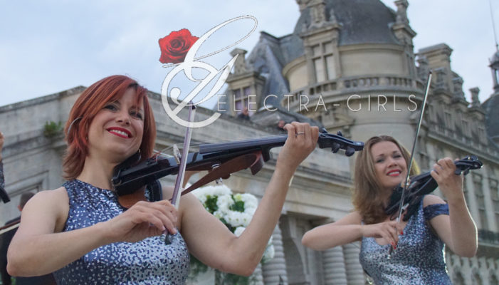 duo de violon chateau chantilly wedding mariage de luxe 